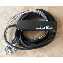 Мультикор Live Wire 16 in, 4 out стерео, 15 метров