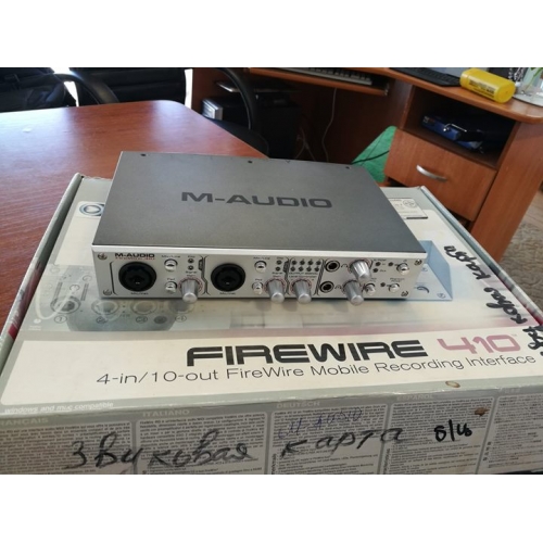 Звуковая карта m audio firewire 410