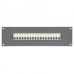 PDP-F18161 19"Panel with18x16A MCB 1 Pole