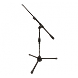 Pro Microphone stand with telescopic boom, short