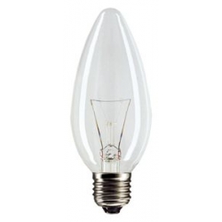 Лампа ДС 40Вт Е14 (ДС 230-240-40-2 Калашниково свеча