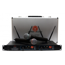 Радиосистема Arthur Forty U-9700C PSC (UHF) ручная 2 микрофона + база